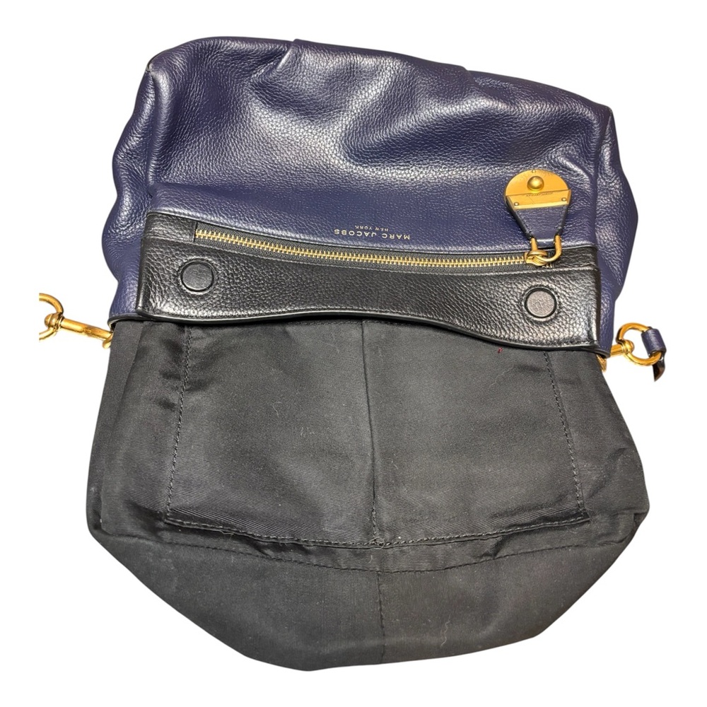 Marc Jacobs Black and Blue Crossbody Bag - Picture 7 of 16